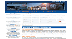 Desktop Screenshot of account.vehicletransportusa.com